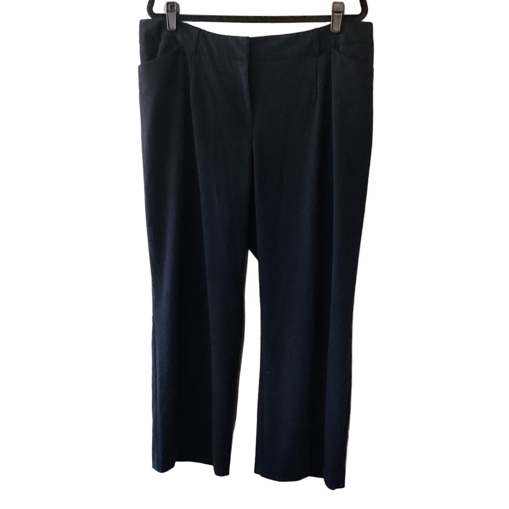 Fashion Bug Women Petite Black Plus Size Pants Size 20WP Business Casual